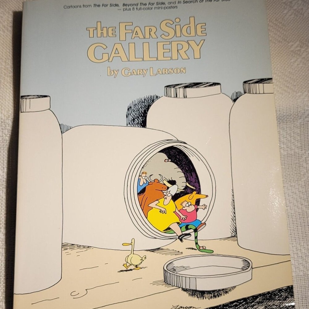 Vintage Paperback - The‎ Far Side Gallery - Gary Larson's The Far Side 1986